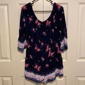 Mudd Floral Romper